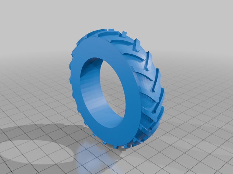Tractor wheel arduino ; roue tracteur Arduino