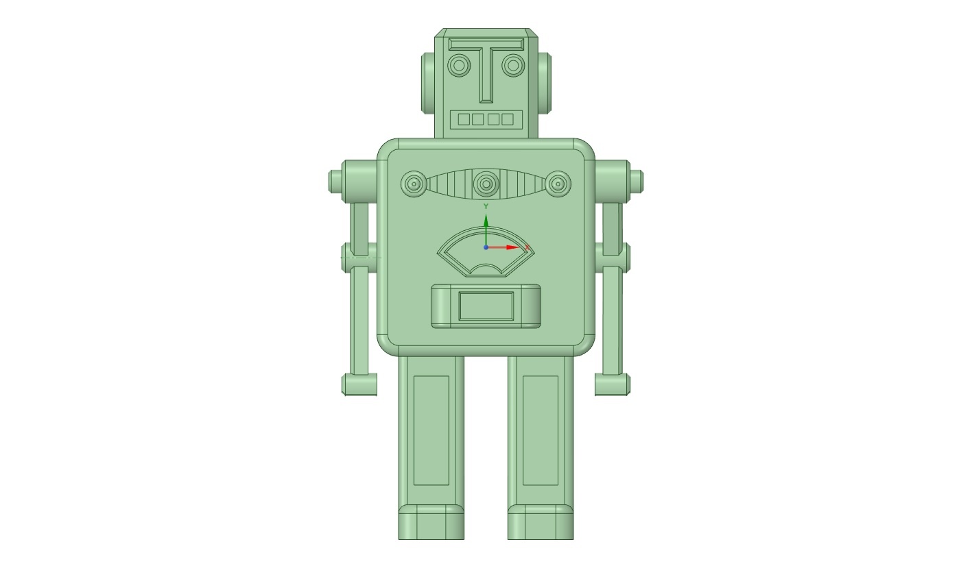 VINTAGE TOY ROBOT