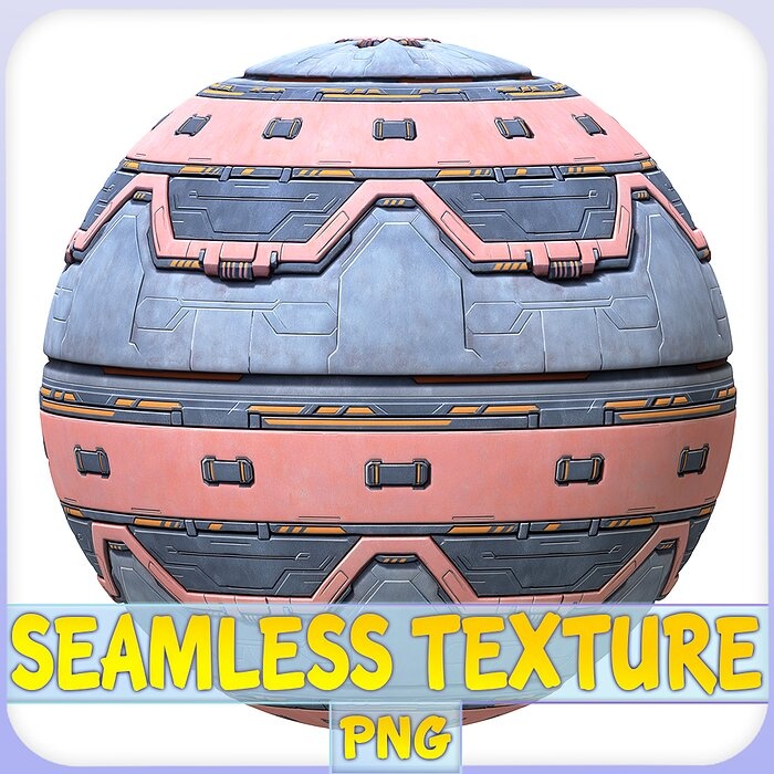 SciFi Seamless Texture