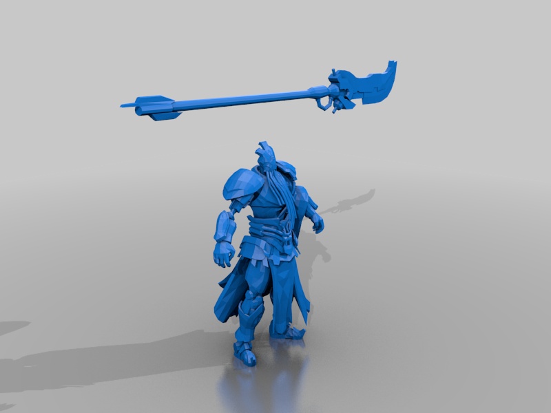 guan yu mech - smite - tm