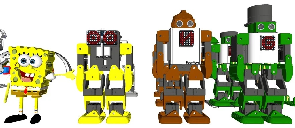 Humanoid Robot – Robonoid – Design concept