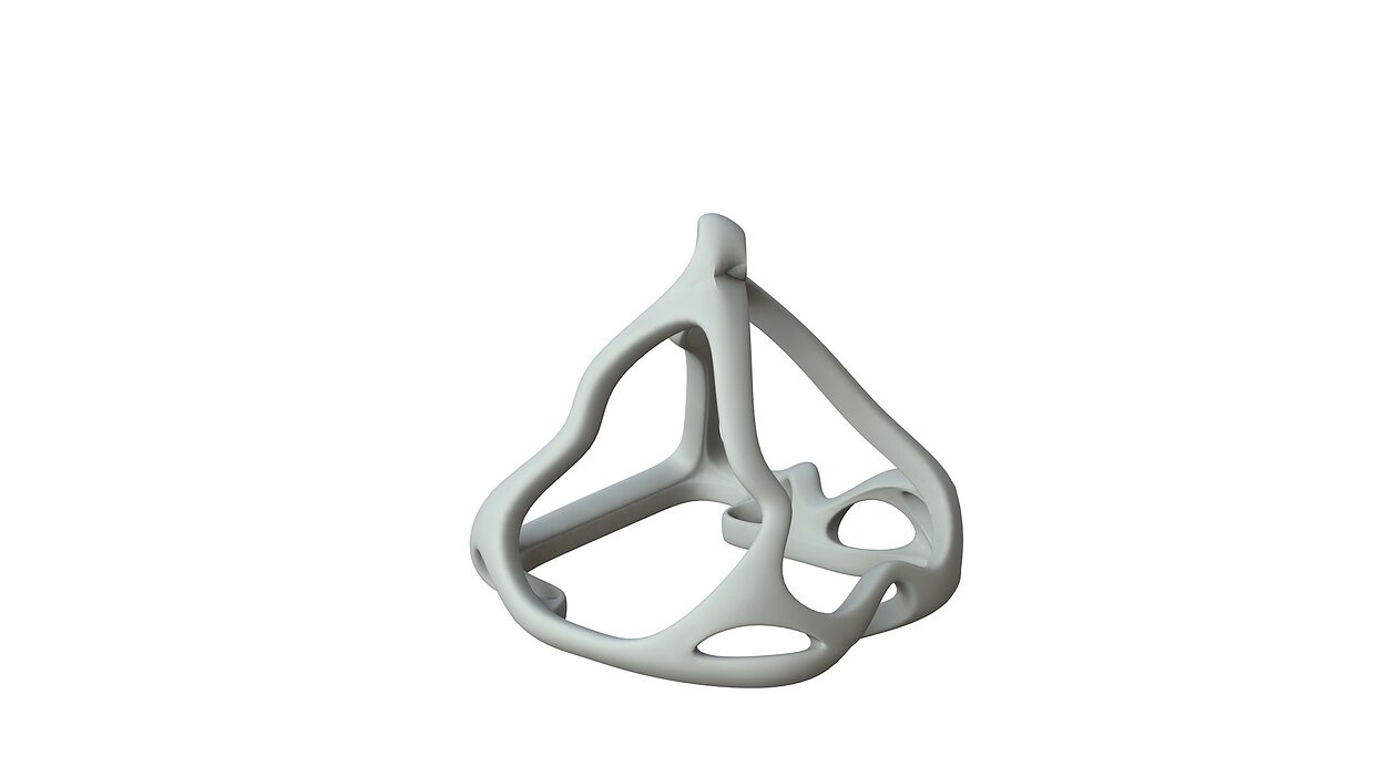SciFi Cube Object No 63812 Low Poly Shape