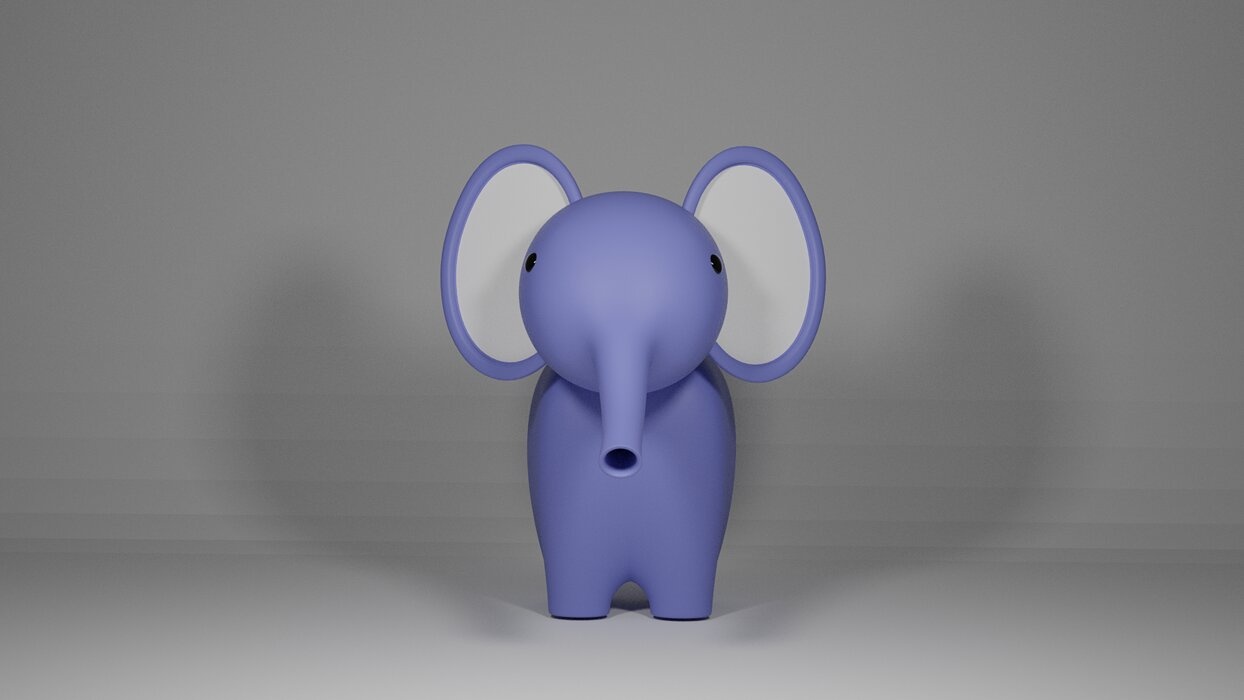 animals 3d characters elephant animal