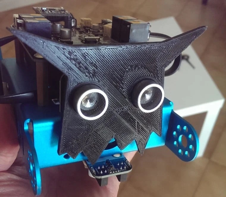 mbot accessories, monster #1 - ultrasonic sensor