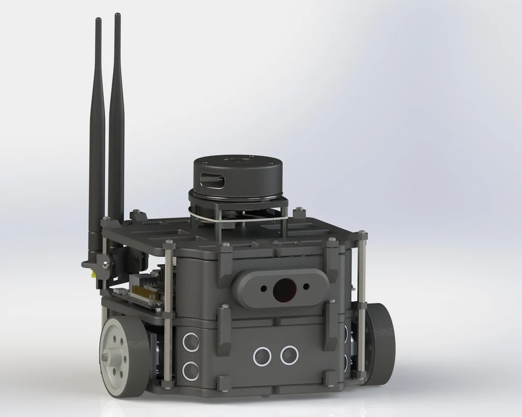 Weddell 2: Differential drive robot powered by ROS