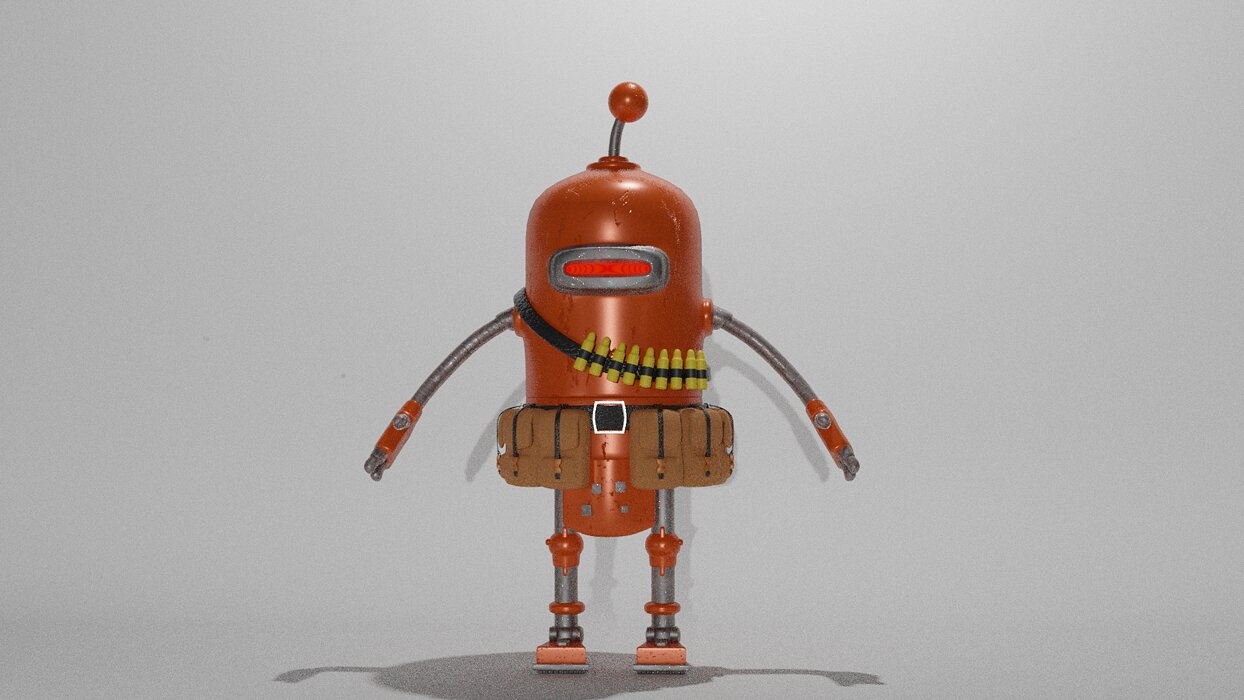 PBR game ready character