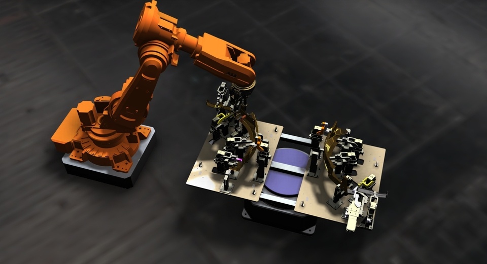 Weldingstation with Robot