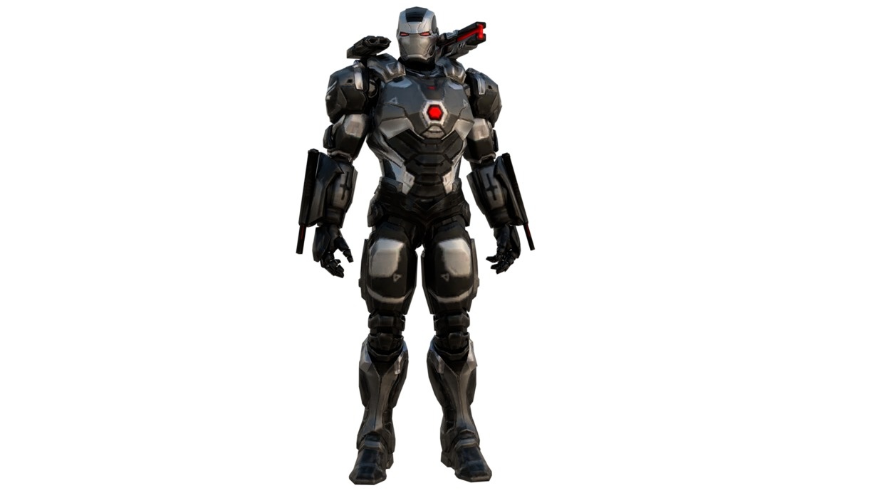 War Machine 3D Model High Quality Game Ready Asset