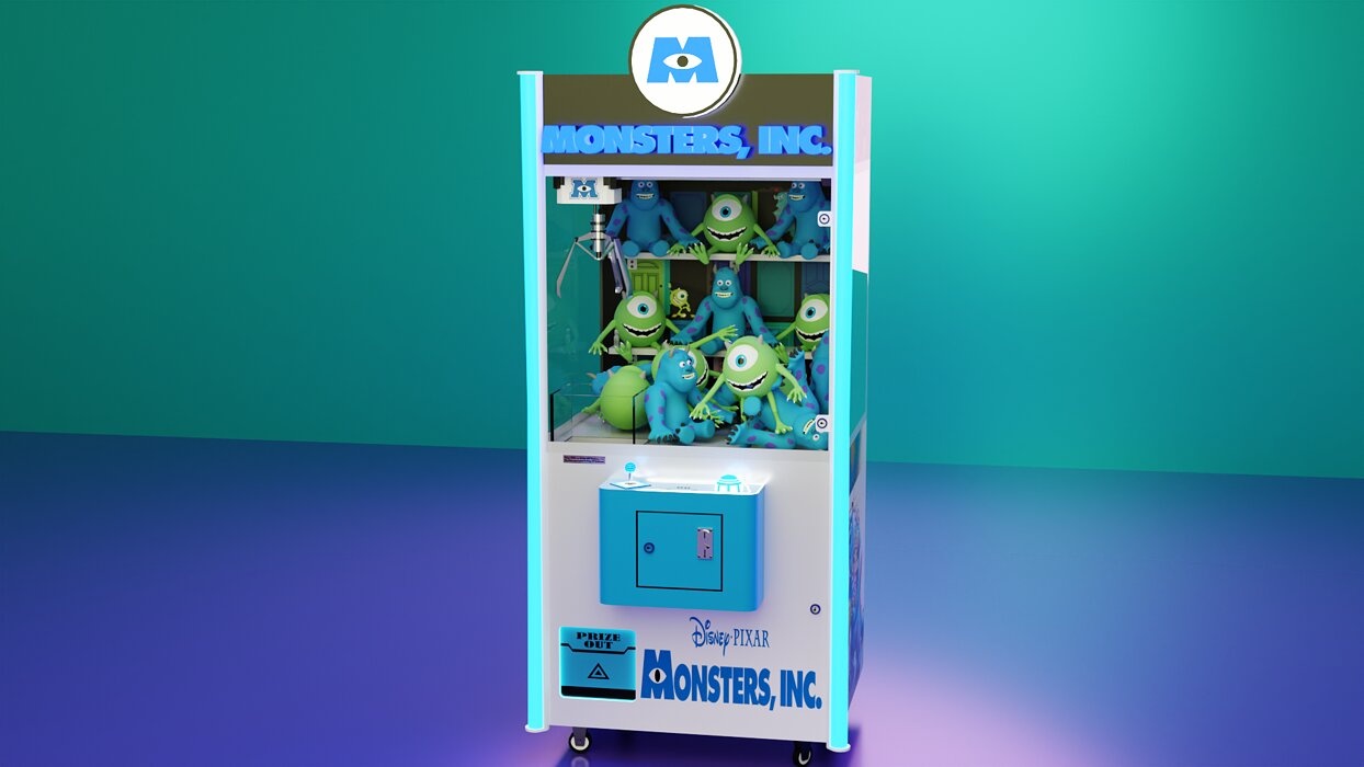 Monsters Inc Claw Machine