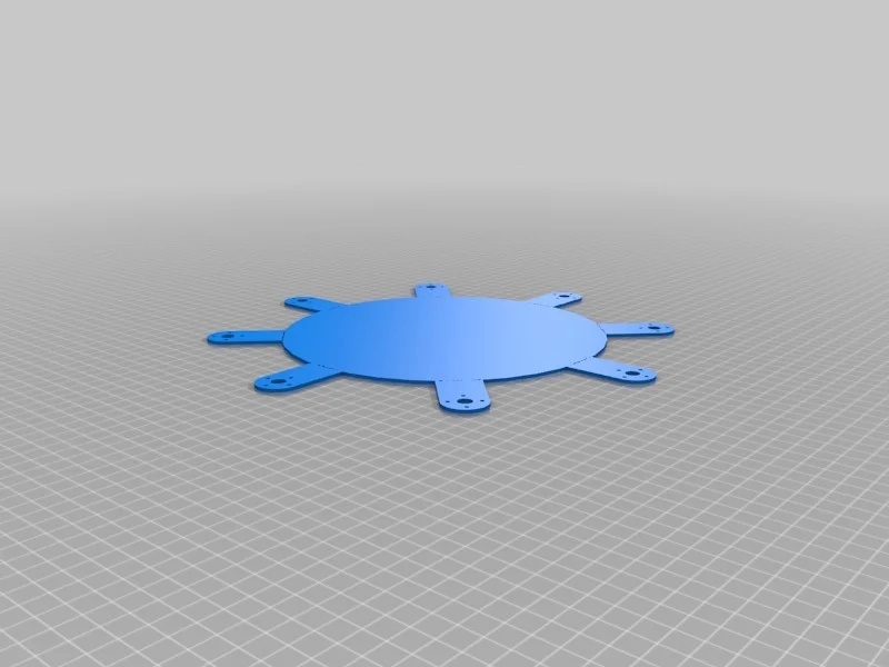 Octapod robot chassis