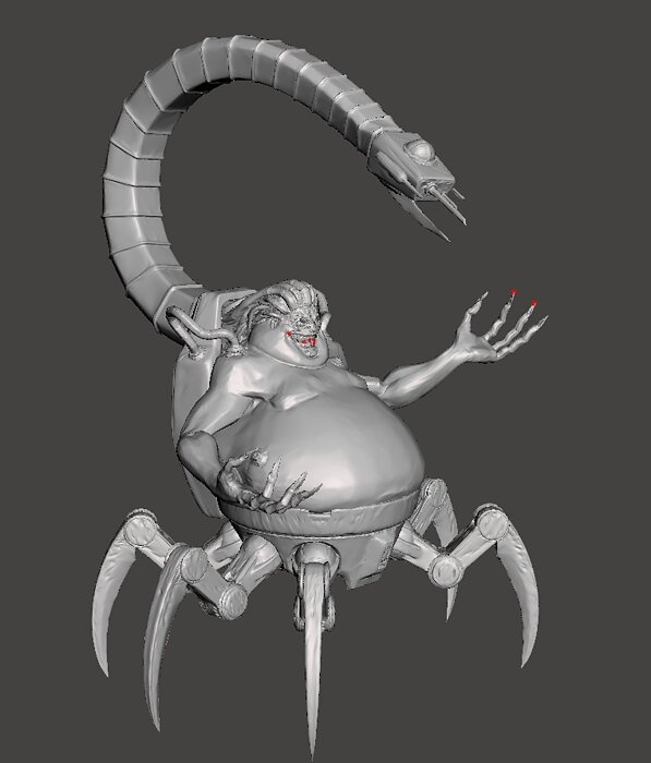 X-Men Mojo 3D Model for 3D Printing - STL