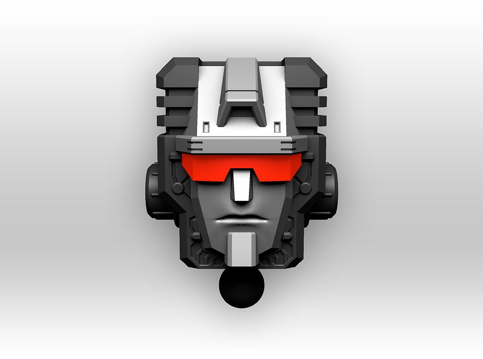 Heads for Gravedigger Custom Constructicon OC