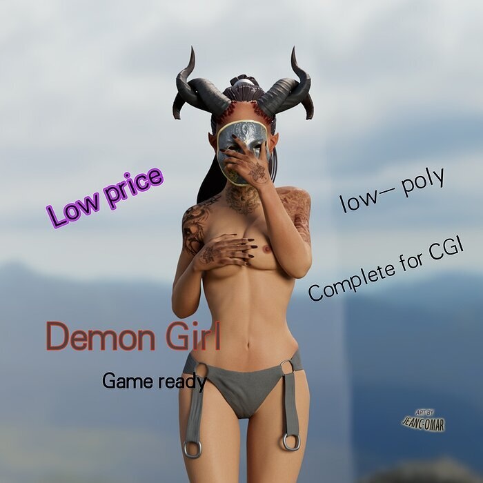 Game ready demon women