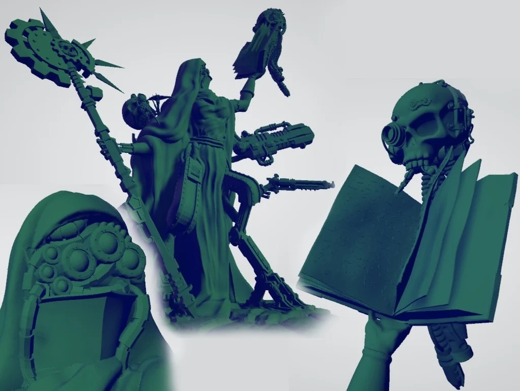 Martian Magos with Mammaries