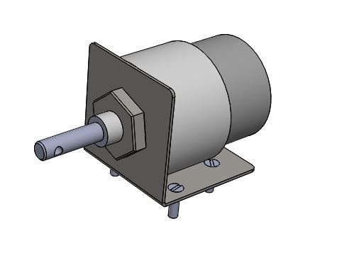 DC geared motor