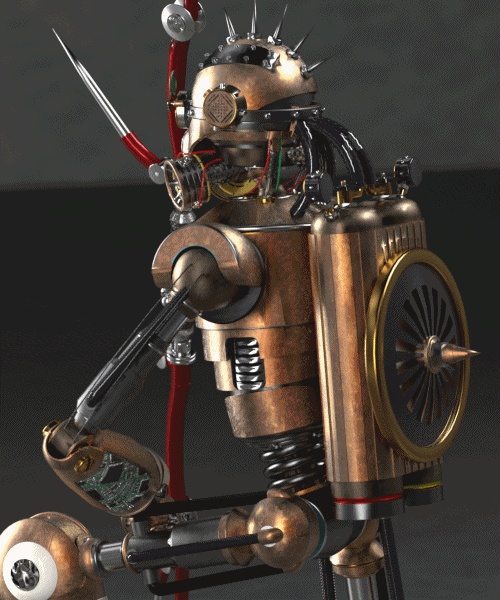 Steampunk Robot