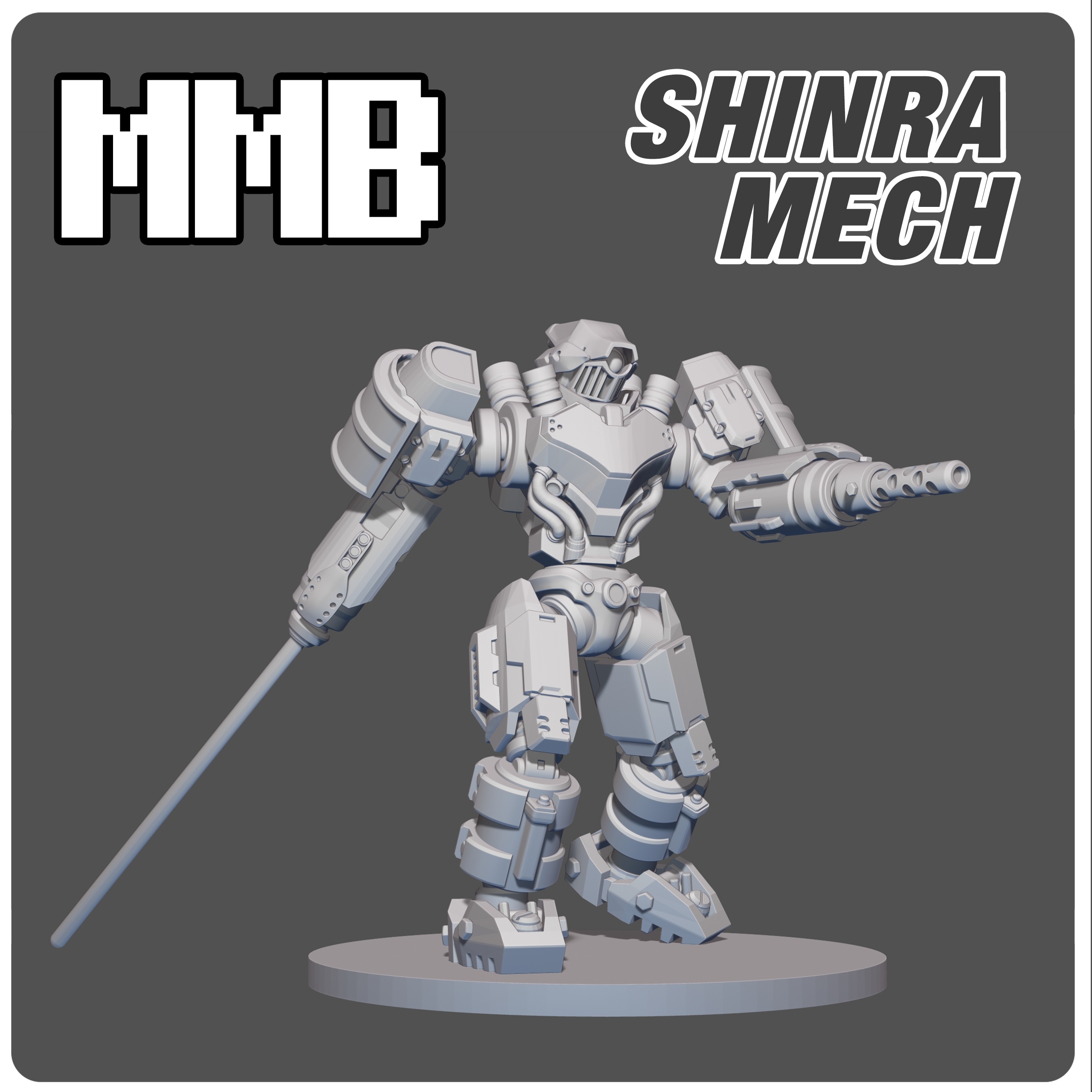 PACK SHINRA MECH