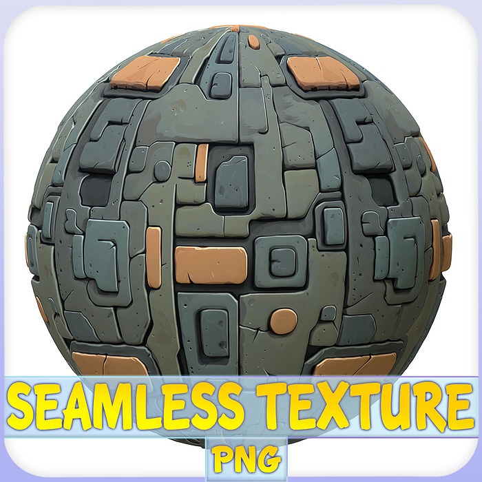 SciFi Seamless Texture