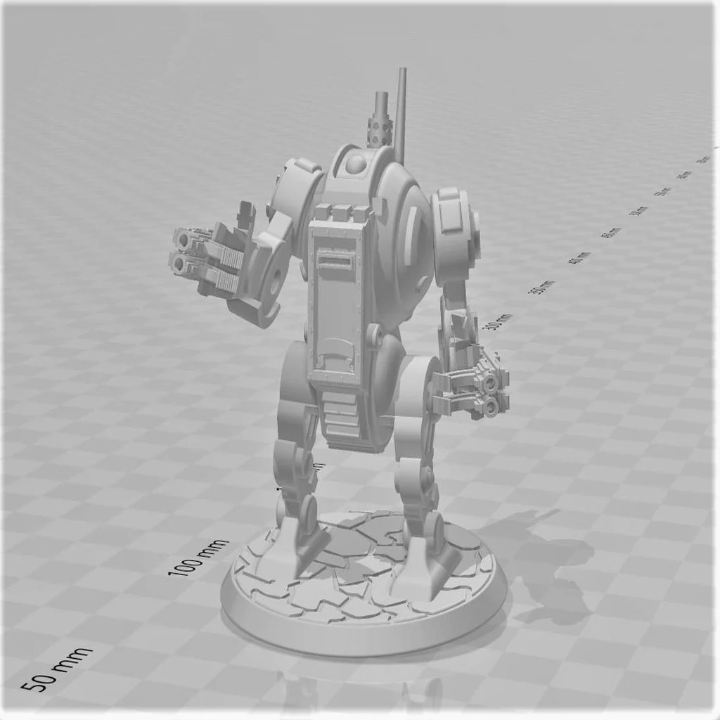 Modern Furibundus Pattern Style Dreadnought - 28mm Robot Sci-Fi
