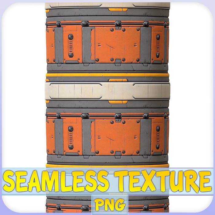 SciFi Seamless Texture