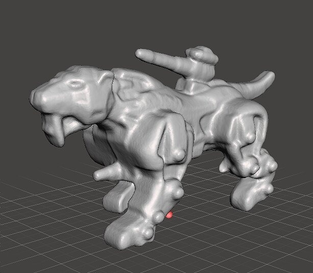 SABER TIGER GASHAPON PVC PLASTIC FIGURE TOY MINI MODEL SCIFI