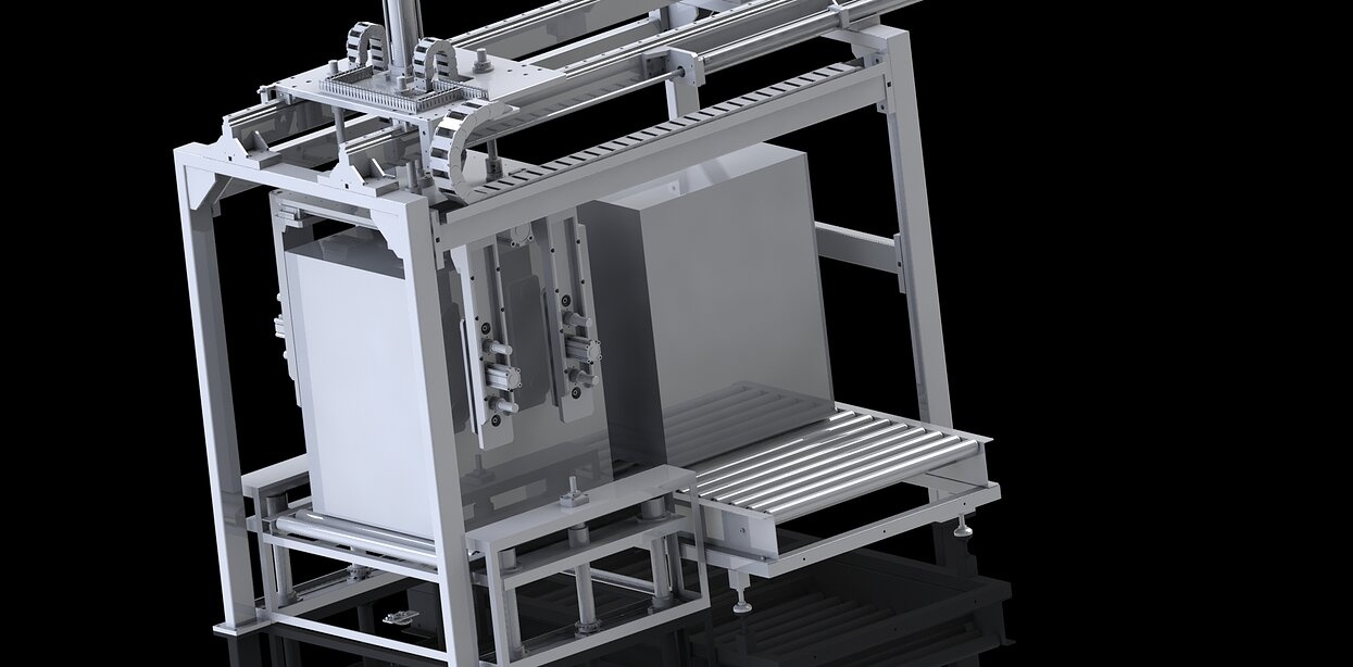 industrial 3D model Gantry transfer machine