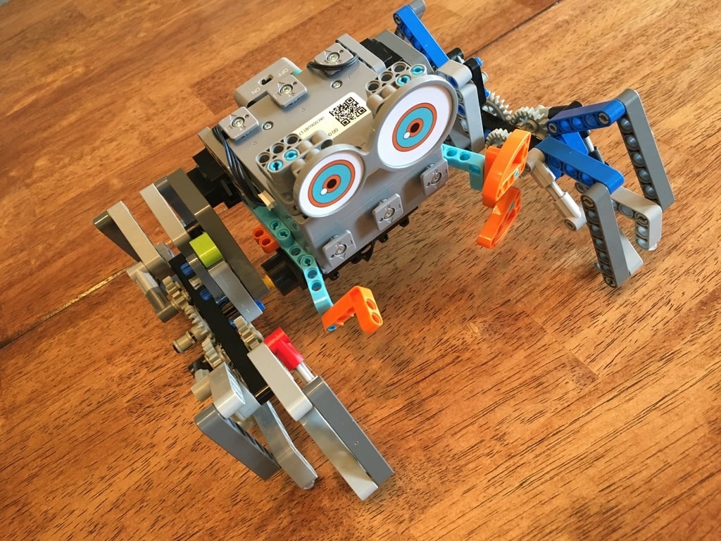 Mr Crab and 4x4 Ubtech Jimu Lego Technic