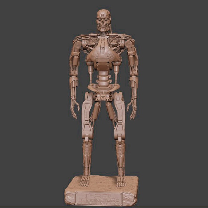 T-800 Terminator V2 High Detal