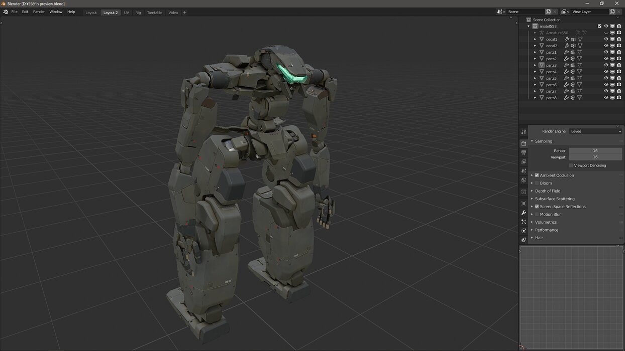 scifi-model558