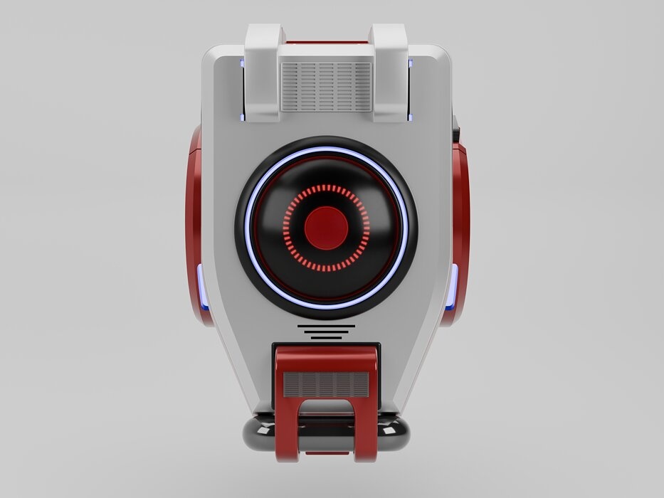 Patrol Drone scifi 3D model
