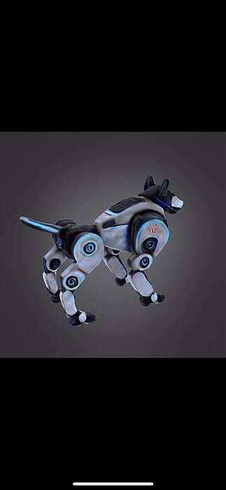 Masculer robot dog