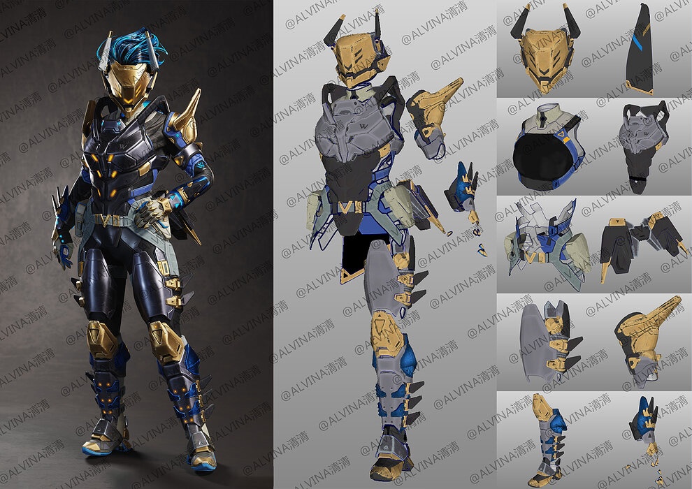 APEX Legend VoidShifter Wraith Armor - DIY Cosplay Pepakura Foam