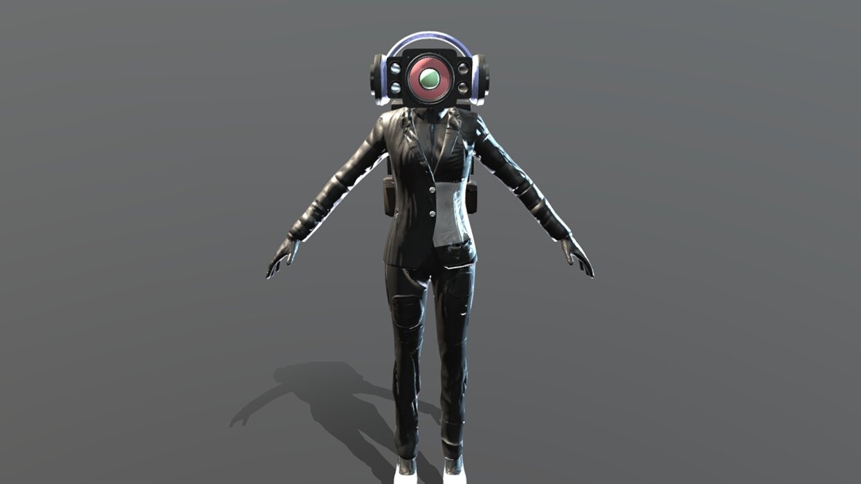Speakerman Woman