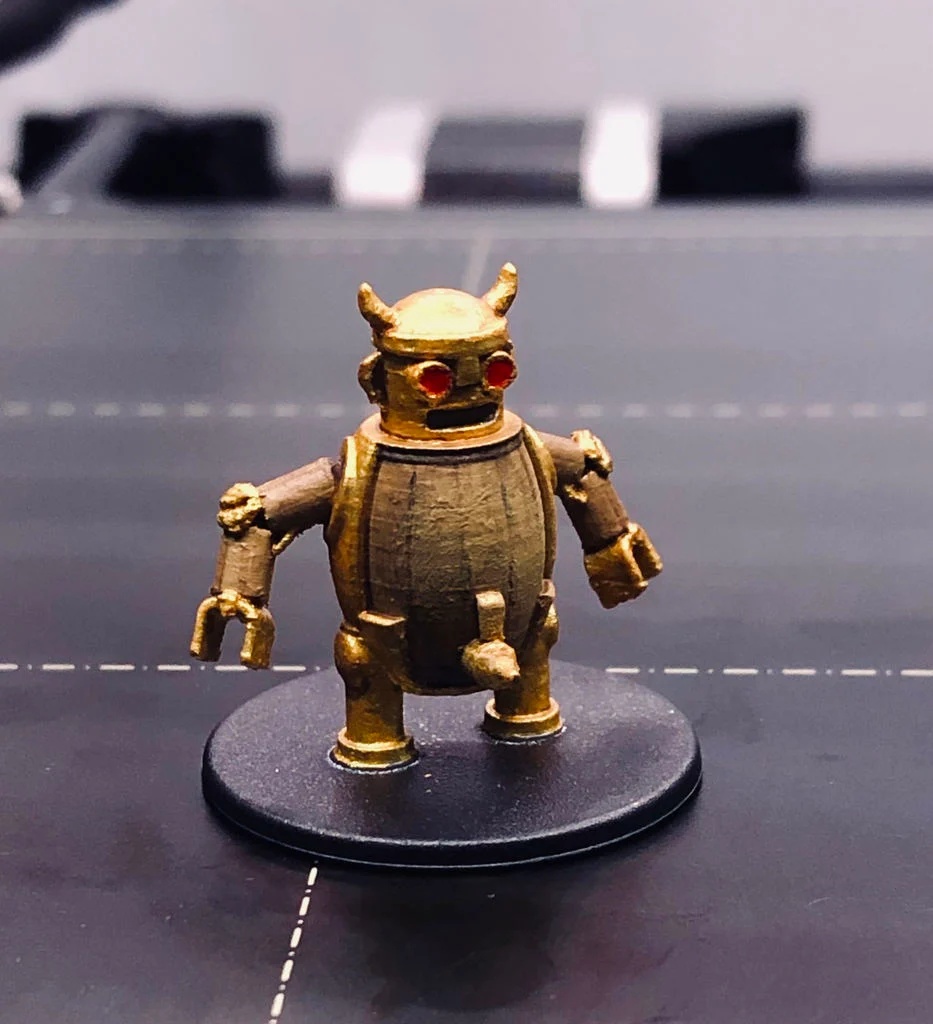 Keg Robot - D&D Miniature