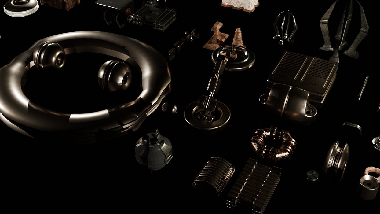Mechanical pack - 36 Main Parts