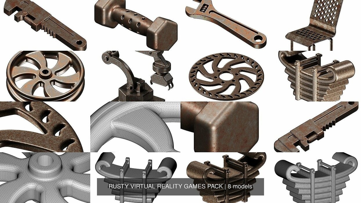 RUSTY VIRTUAL REALITY GAMES PACK