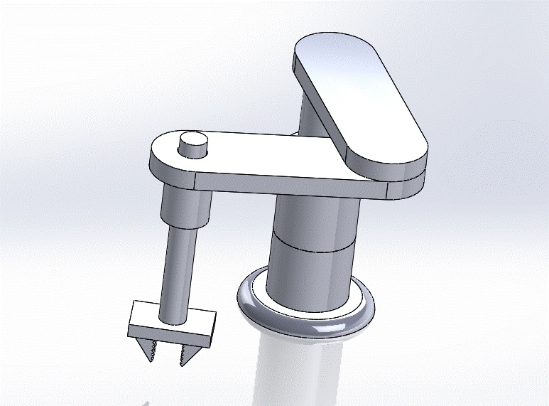Basic SCARA robot,