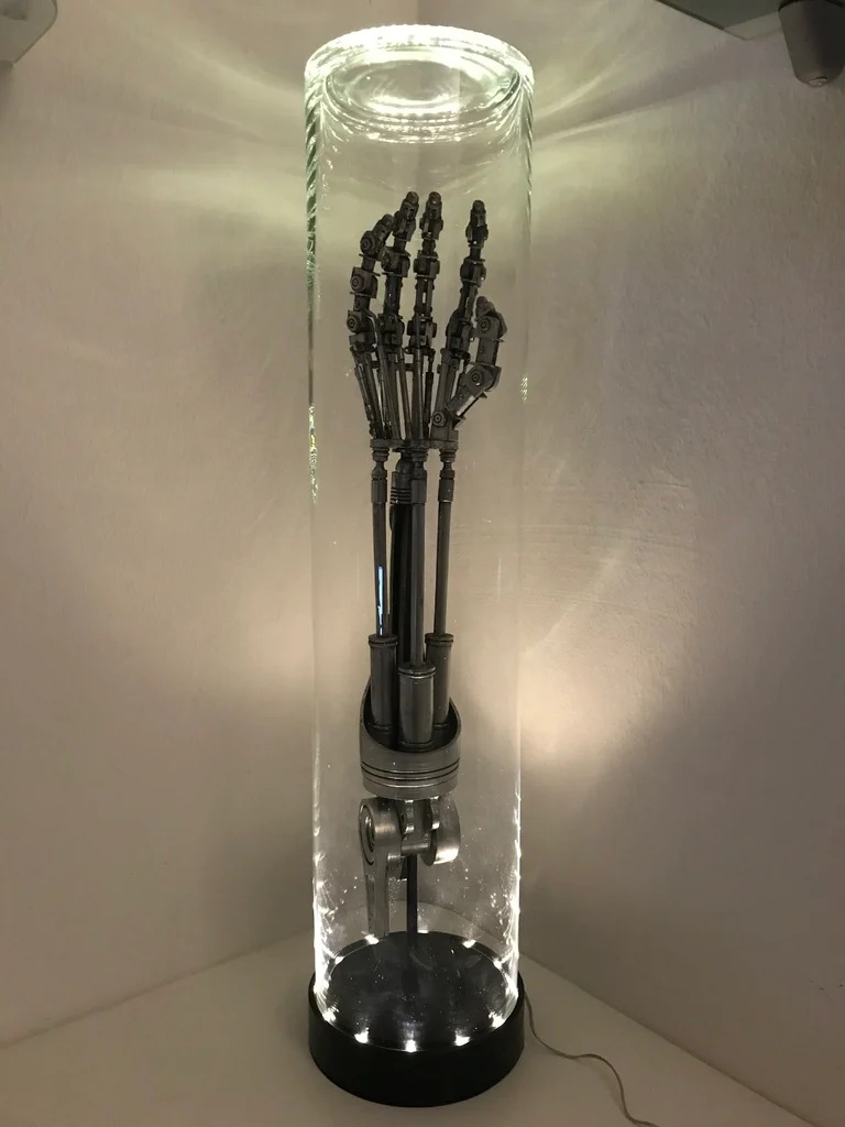 DIY Life-Size Terminator Arm Lamp