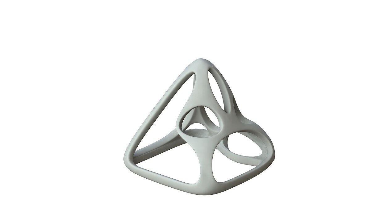 SciFi Cube Object No 57721 Low Poly Shape