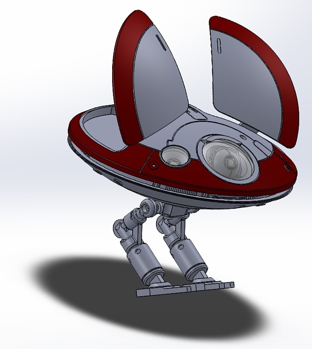 LO-LA59 Obi-wan Leia Droid Static