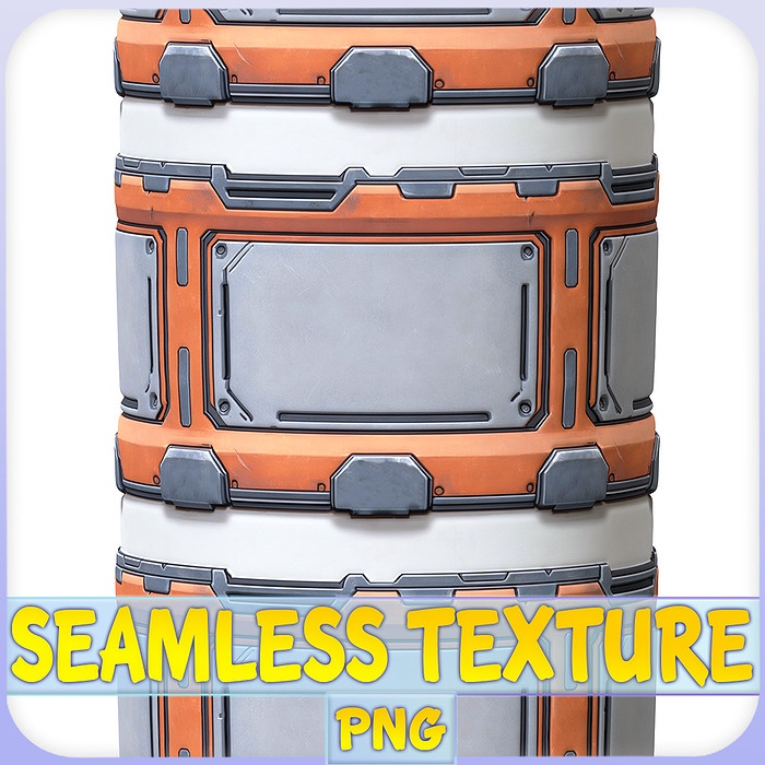 SciFi Seamless Texture
