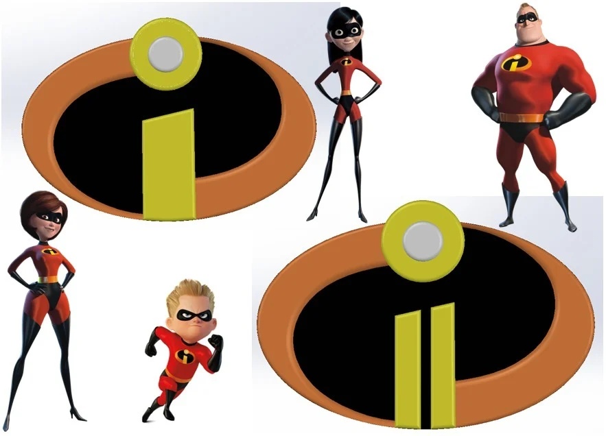 THE INCREDIBLES 1 & 2