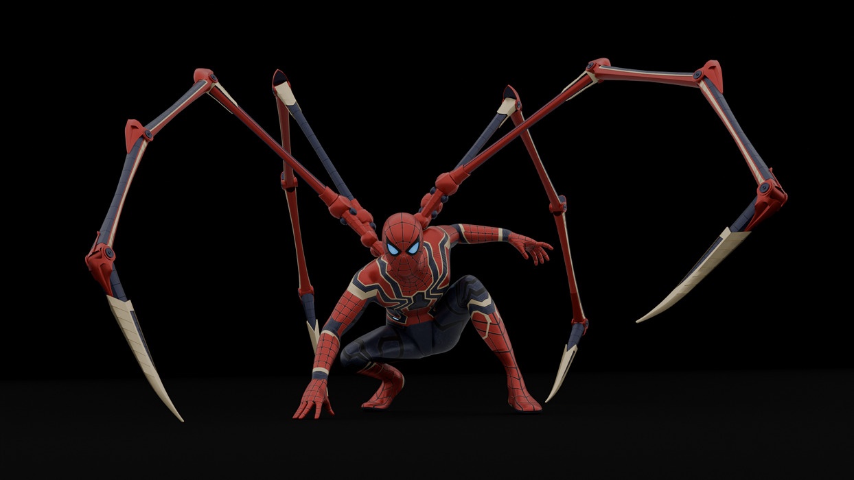Iron Spider Infinity War Marvel Character