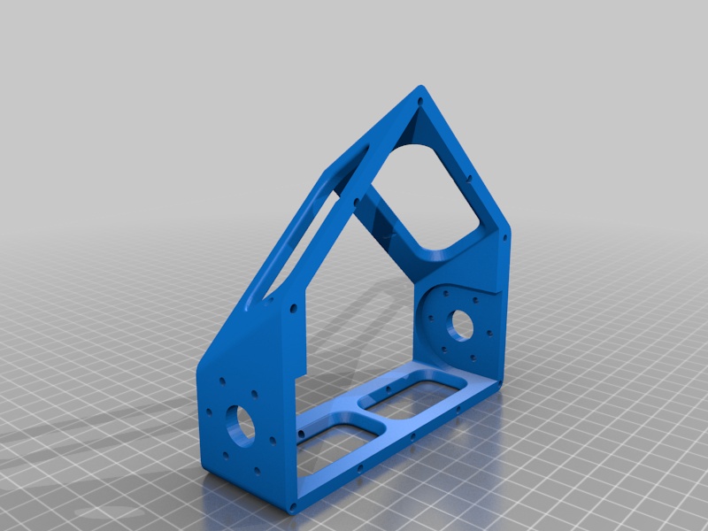 Printable Battle Bot - TPU skeleton and side plates
