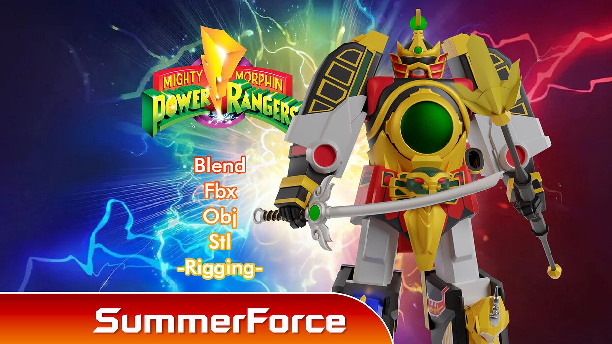 Thunder Megazord - Power Rangers
