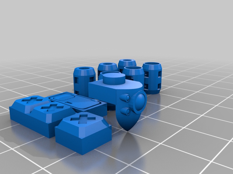 Mecha parts for MF0 (Mobile Frame 0)