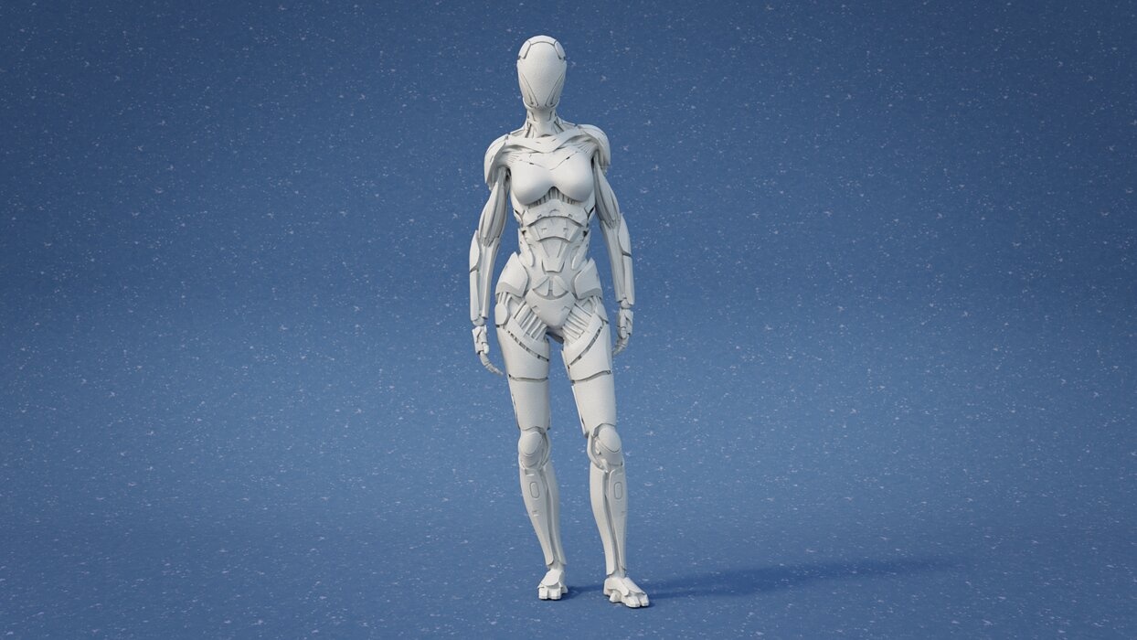 Cyborg Character