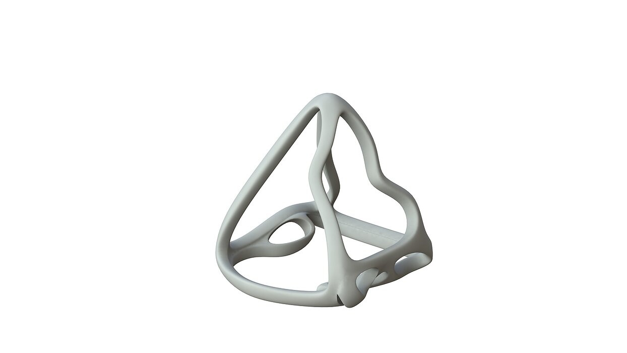 SciFi Cube Object No 61996 Low Poly Shape