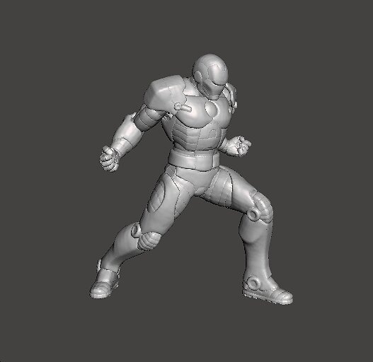 IRON MAN UNIBEAM MINIATURE MODEL SCIFI GAMES RPG DND