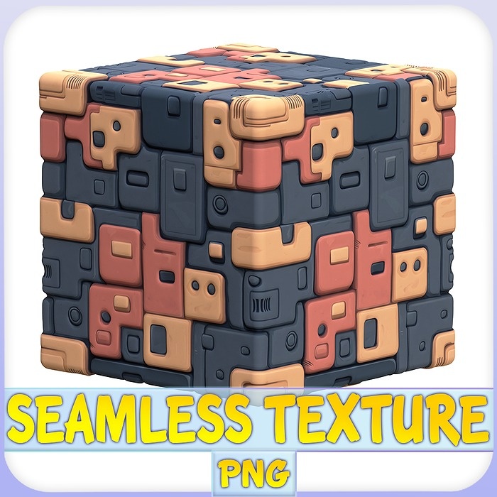 SciFi Seamless Texture